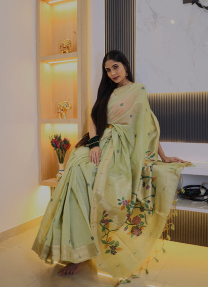 AAYAT PAITHANI GREEN