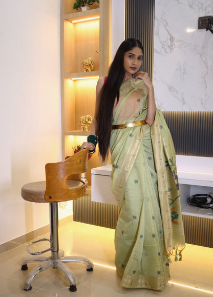 AAYAT PAITHANI GREEN