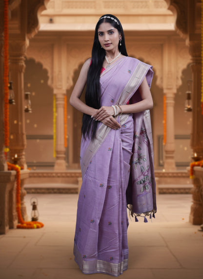 AAYAT PAITHANI LAVENDER